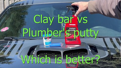 2015 Dodge Challenger Shaker-Clay bar vs Plumbers putty
