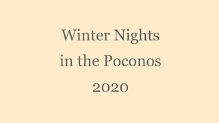 AFA Winter Nights in the Poconos 2020