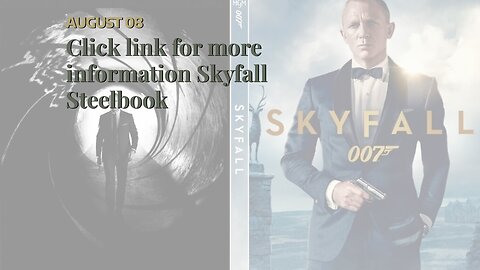 Click link for more information Skyfall Steelbook