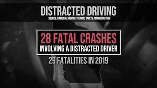 Distracted driving crashes on the rise