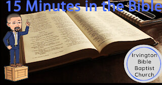 15 Minutes in the Bible | January 23, 2021