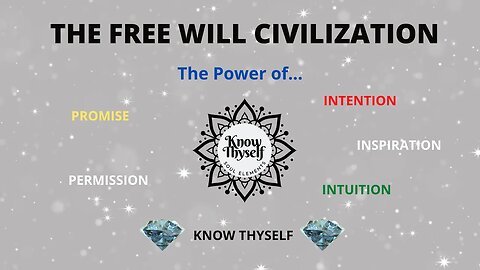The Free Will Civilization | How Free Will Functions With Our Physical Bodies | Know Thyself