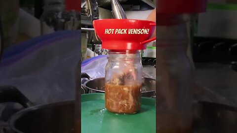 Hot Pack Venison Canning!!