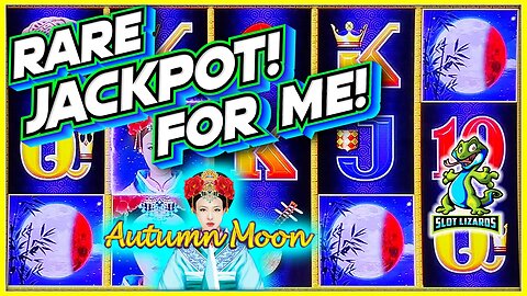 I RARELY DO THIS! SWEET JACKPOT SURPRISE! Dragon Link Autumn Moon Slot