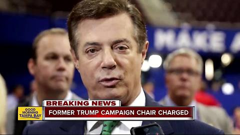 Ex-Trump campaign manager Paul Manafort, associate surrender to feds in connection to Russia probe