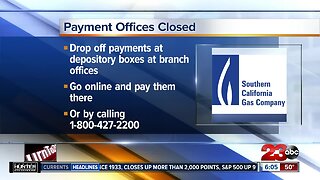 SoCalGas offices to close