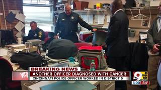 Another Cincinnati officer diagnosed with cancer