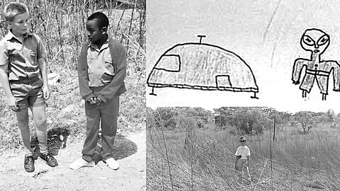 UFO landing site visited by school children and researchers in Ruwa, Zimbabwe, 1994