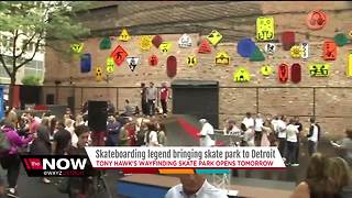 New skate park in Detroit