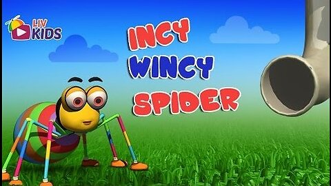 Incy Wincy Spider with Lyrics | LIV Kids Nursery Rhymes and Songs | HD