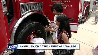 Annual touch a truck event held in Buffalo