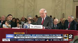 U.S. Attorney General Jeff Sessions to speak in Baltimore