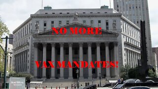 New York Supreme Court Rules AGAINST Vaccine Mandate | Employees Must Be Rehired & Paid Backpay