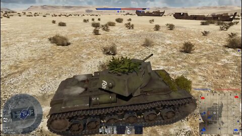 WAR THUNDER 4.3 RUSSIAN WE ROCK THE KV1 AT THE ARAL SEA