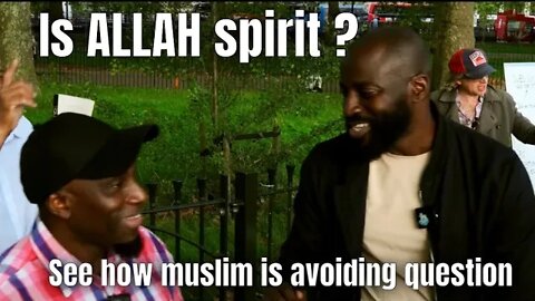 Is allah a spirit ? Paper boy asked muslim