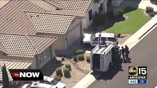 Man in custody after barricade situation in north Phoenix