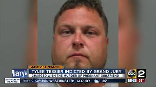 Tyler Tessier indicted by a grand jury in the murder of his pregnant girlfriend