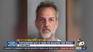 Photog gets 25 years for molesting teen models in Carlsbad