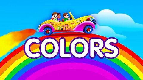 color and shapes song nursery rhymes | color song for kids | Let's Learn The Colors! @edubuzzkids