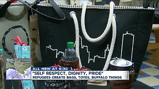 Stitching together the refugee community in the Queen City, Sew Redi Buffalo creates totes