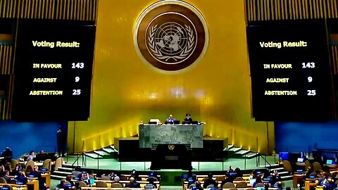 The UN Voted in Favor for Palestine to Become United Nations Member [CREEPER CUT]