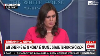 Sarah Sanders asks reporters to say what they're thankful for before asking a question