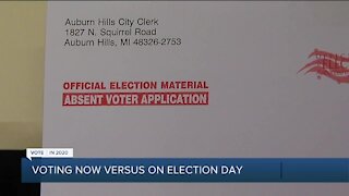 Macomb Co. clerk Fred Miller discusses voting now versus Election Day