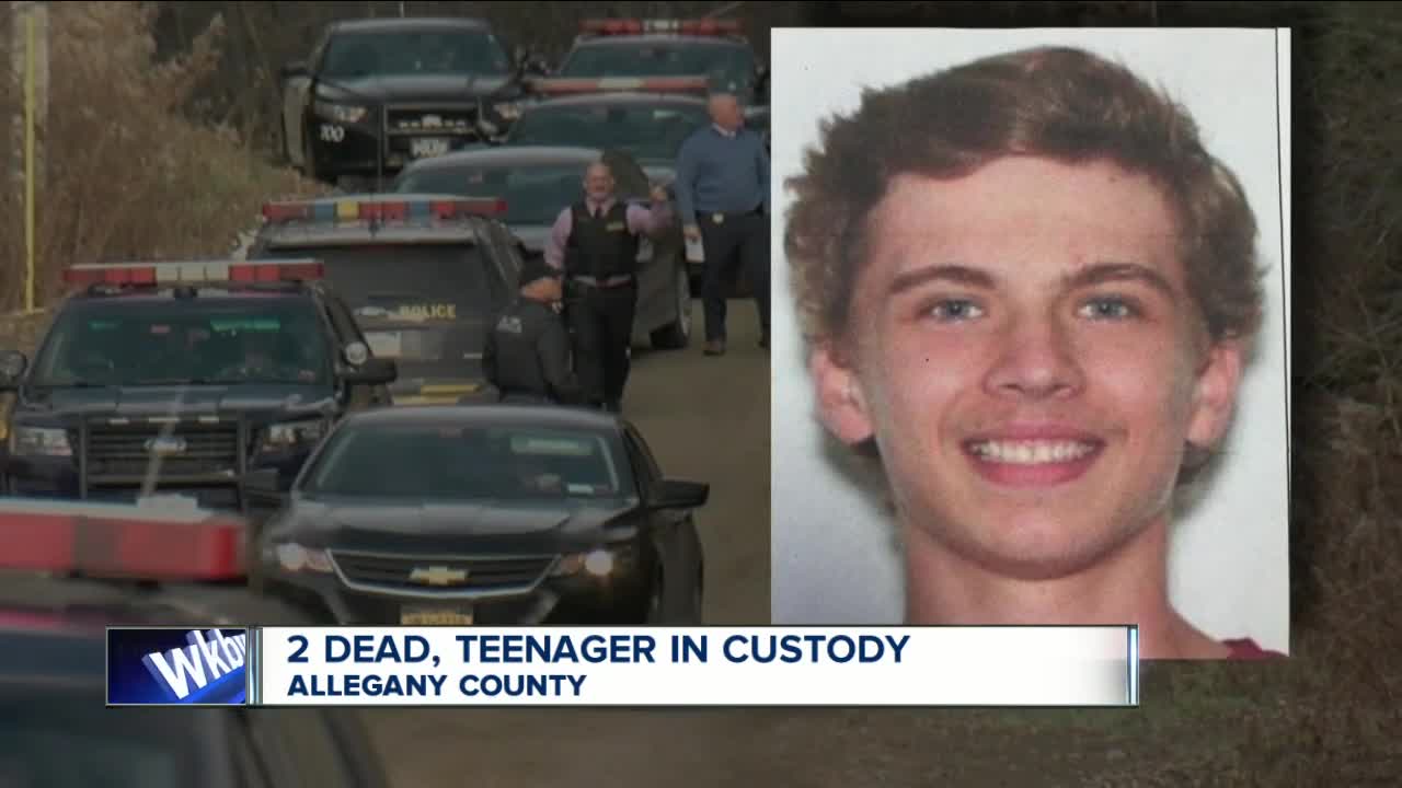 NYSP say 17-year-old William Larson Jr. is in custody following search in Allegany County