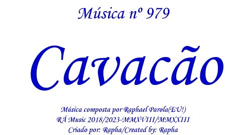 Música nº 979-Cavacão