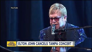 Elton John's Tampa concert has been postponed