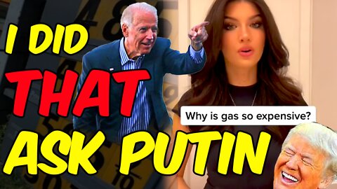 TikToker Ellie Zeiler GETS DESTROYED For Pushing Biden's Disinformation of Gas Price To MILLIONS!