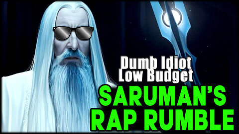 SARUMAN'S RAP RUMBLE | funny voiceover | Lord Of The Rings