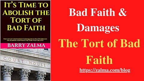 Bad Faith & Damages