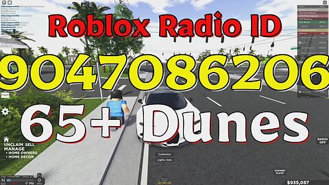 Dunes Roblox Radio Codes/IDs