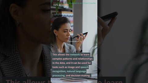 What is Artificial Intelligence 6 (Tips Reshape) Shorts