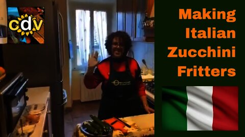 Italian Cooking Lesson: Zucchine Frittelle