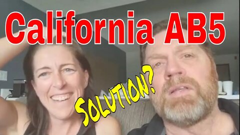 🔥 Is This The Solution For 7000 California AB5 Impacted Drivers? 🔥Not Financial Accounting Advice🔥