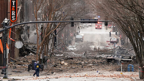 Explosion in Nashville on Christmas Day