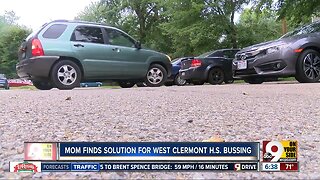 Mom finds solution for West Clermont H.S. bussing