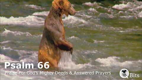 PSALM 066 // PRAISE FOR GOD’S MIGHTY DEEDS AND FOR HIS ANSWER TO PRAYER