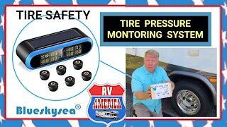 Improve RV Tire Safety with a Tire Pressure Monitoring System