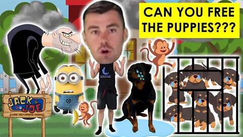 SAVE MY DOG'S PUPPIES! They were STOLEN - Virtual Karate Class for Kids - Jack and Joe Self Defence