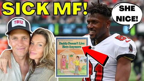 Antonio Brown SHOCKINGLY DISRESPECTS Tom Brady & Gisele's Marriage AGAIN! AB RETIRES From NFL!
