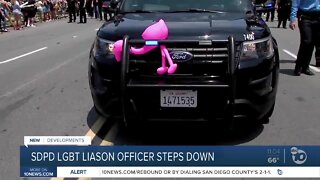 SDPD LGBT liaison officer steps down from position