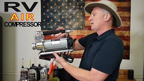 Tireminder RV Air Compressor - FAST, QUIET, up to 150 PSI!