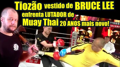 Arte de Bruce Lee contra Muay Thai!!! LUTA COMENTADA!