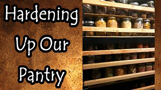 Hardening Up The Pantry Shelves