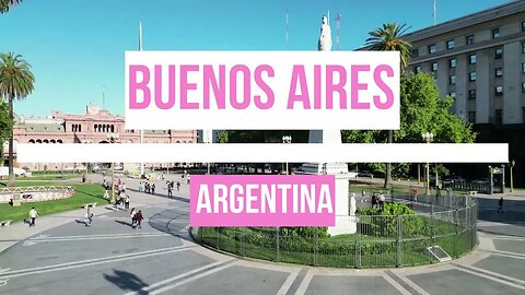 Buenos Aires Argentina - Plaza de Mayo e Plaza Lavelle