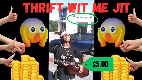 THRIFT WITH ME vlog + (TRY ON)