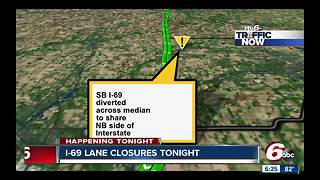 I-69 lane closures